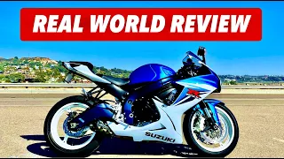 Suzuki GSXR 600 Real World Road Review [Sound, Acceleration, Handling 2011-2020]