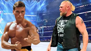 FULL SEGMENT - Brock Lesnar vs Jean Claude Van Damme | Iron Man Match 2023 | WWE Nov 15, 2023