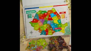 Puzzle Educativ Construiește România de la TITIA