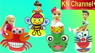 Đồ chơi trẻ em TI VI THẦN KỲ VÀ SÁNG TẠO CON VẬT BẰNG ĐỒ CHƠI NHẬT BẢN TOYSREVIEW DIY PAPER STICKER