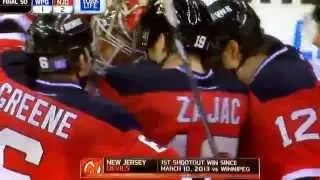 New Jersey Devils end the shootout curse - October 30, 2014 vs Winnipeg Jets