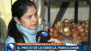 El precio de la cebolla, por las nubes - Telefe Noticias