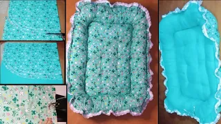 Very Easy Babynest Cutting and Sewing। How To Make Babynest ?