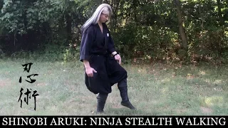 HOW TO WALK SILENTLY LIKE A NINJA 🥷🏻 Ninjutsu Stealth Training Techniques: Shinobi Ashi