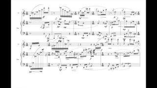 [Score-Follow] Sonatine for flute and piano - Pierre Boulez