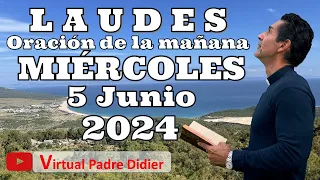 Laudes de hoy Miércoles 5 Junio 2024. San Bonifacio. Oración de la mañana. Padre Didier