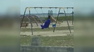 Freaked Out Dad Captures Eerie Video of 'Ghost Swing' Moving In Playground