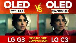 LG G3 vs LG C3 | MLA OLED vs Conventional OLED 4K 2023 TV Comparison