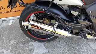 Honda CBF 600 PC43 with Huzar Exhaust