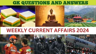 Weekly Current Affairs 2024||April 2024 ||Most Important Current Affairs 2024||