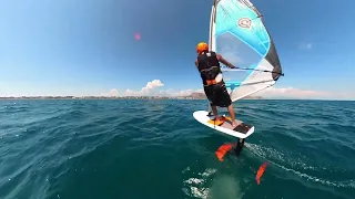 WindFoil Session - Tra Circeo e Terracina - RRD Pocket Rocket