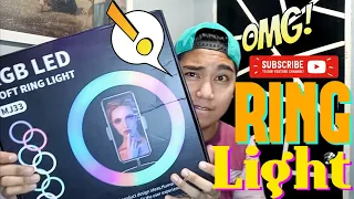RGB LED RING LIGHT | Review | Unboxing | vlog8 | ALEXciting!