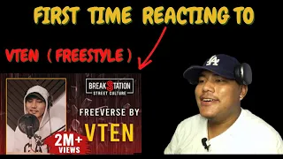 WAS IT A FREESTYLE?? VTEN - Galli Sadak Freeverse and Freestyle| BreakStation | Beat by: Young Metro