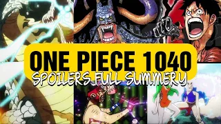 One Piece 1040 spoilers | Full Summary