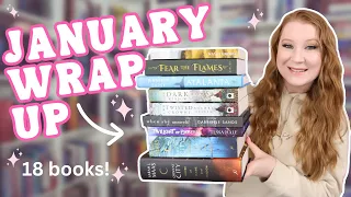 all the books i read in JANUARY! | monthly wrap up [2024]