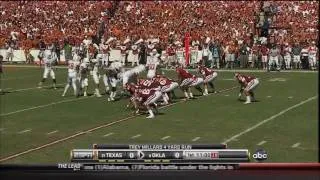 Oklahoma Highlights vs. Texas - 10/02/10 (HD)