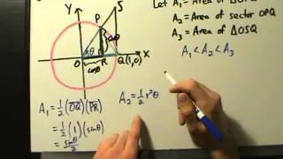 Calculus I - Limits - Special Trig Limits - Proof 1