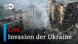 Live Talk: Invasion der Ukraine - Aktuelle Entwicklungen und Hintergründe | DW Nachrichten