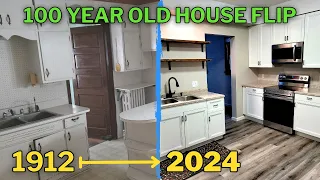 100 year old house... what could go wrong? | Before & After Home Renovation Time Lapse