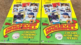 NEW RELEASE!  2022 TOPPS ARCHIVES BASEBALL CARDS!