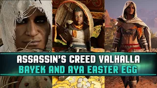Assassin's Creed Valhalla - Bayek and Aya Easter Egg