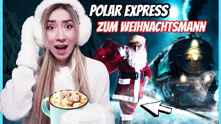 beki fährt mit polar express zug zum nordpol & findet den weihnachtsmann (3 uhr nachts Santa Claus)