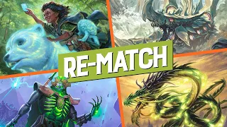 RE-MATCH! Minn, Traxos, Jugan, Imotekh | Commander Gameplay