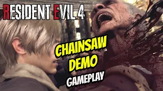 Resident Evil 4 Chainsaw Demo Gameplay