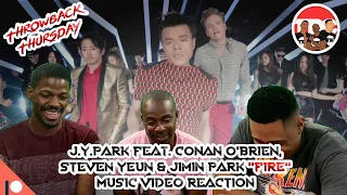 J.Y. Park feat. Conan O'brien,  Steven  Yuen & Jimen Park "Fire" Music Video Reaction