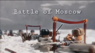 Lego WW2- Battle of Moscow-stop motion-Short action film #stopmotion #legoww2