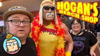 Hulk Hogan's Beach Shop and Restaurant!  Looking for Power Plant Manatees!