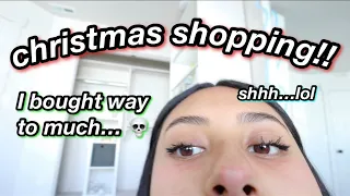 CHRISTMAS SHOPPING!! 🎄❄️ & HOT CHOCOLATE BAR TOUR | honeybobabear