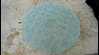 Casting a light weight telescope mirror (all steps in the process)