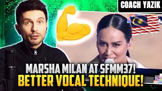 YAZIK reacts to Marsha Milan - Kembali Terang | SFMM37