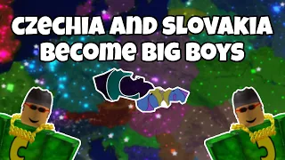 Roblox Rise Of Nations Czechia and Slovakia become big boys