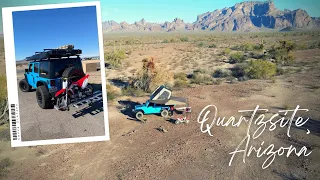 Quartzsite, AZ // Overlanding near Kofa National Wildlife Refuge