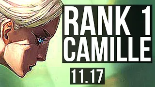CAMILLE vs IRELIA (TOP) | Rank 1 Camille, Rank 7, Legendary, 15/3/2 | BR Challenger | v11.17
