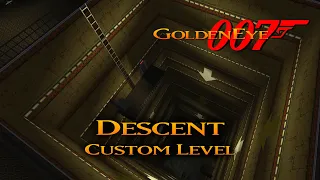 GoldenEye 007 N64 - Descent Reimagined - 00 Agent (Custom level)