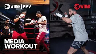 David Benavidez vs. Caleb Plant: Open Workout | SATURDAY on SHOWTIME PPV