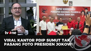 Tak Ada Foto Presiden di PDIP Sumut, Firman: Suasana Kebatinan Mendalam | AKIP tvOne