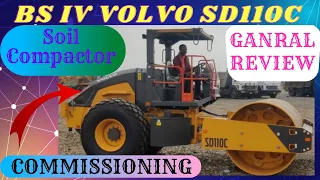 Bs4 Volvo SD110c Soil Compactor Commissioning 🔥Bs4 Valvo SD110C Review in Hindi 🔥Mechanic Gyan,