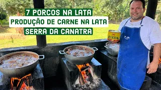 Como fazer carne na lata conservada na banha em Minas Gerais