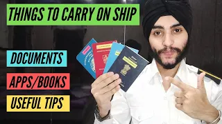 THINGS TO CARRY Before Joining FIRST SHIP (JUST 6 MINS)| Joining SHIP First time in Deck Cadet Life