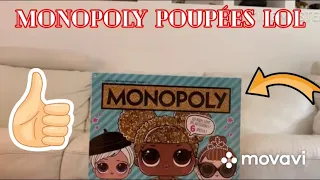 Ouverture du Monopoly poupée lol