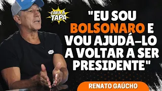 RENATO GAÚCHO SE DIZ FIEL A BOLSONARO MESMO  TORNANDO-SE ALVO DE MILITANTES DA IMPRENSA