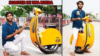 Cómo hacer un SCOOTER ELÉCTRICO de UNA RUEDA en casa