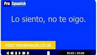 Learn Spanish - No Previous Spanish Needed