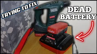 DEAD High Quality Metabo DRILL BATTERY - Can it be REPAIRED?