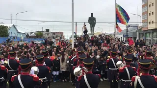 La Fanfarria del Alto Perú brindó un espectáculo para los vecinos riograndenses