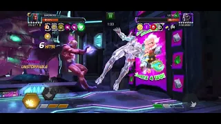 Mcoc raid ultron vs mags health phase @25%